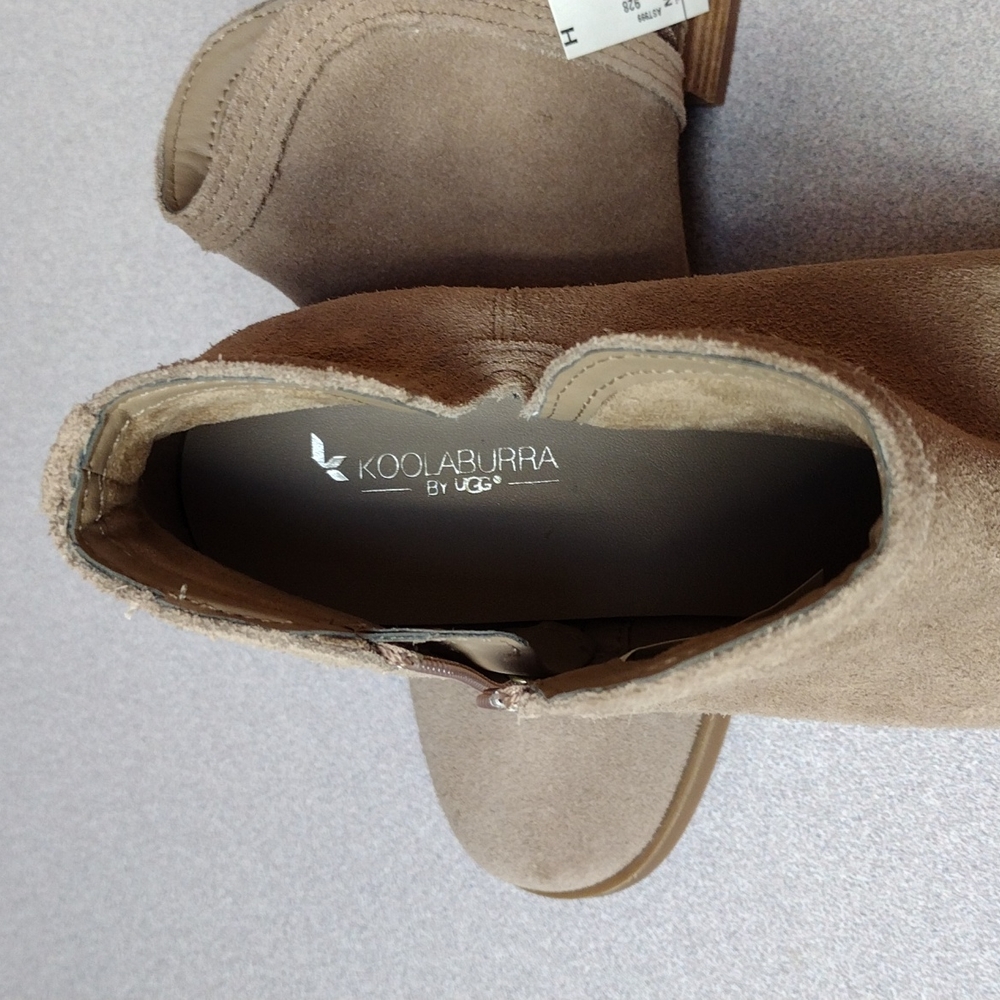 SOLD🌹Kookaburra Cheyenne by UGG Women's Tan Ankle Boots Sz 8 M Tan Ankle Boot - Picture 6 of 8